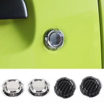 NHAUTP 2ks/set ABS Chrome Auto Dveře klíčem jack Výbava Chránit Kryt Pro Suzuki Jimny 2019 2020 Příslušenství