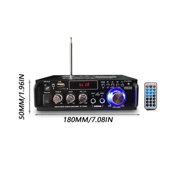 600w Digitální Bezdrátové hi-fi Stereo Audio Zesilovač SD FM Mic Auto Doma Odolné Malé Mini Zesilovač