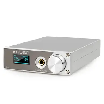 KGUSS D6 XMOS USB DAC ES9018K2M audio dekodér DSD Bluetooth CSR8675 5.0 APT-X sluchátkový zesilovač