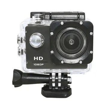 Venkovní Mini Sportovní Akční Kamera Ultra 1080P 30M Podvodní Vodotěsné Helmu Video Záznam Kamery Sport Cam