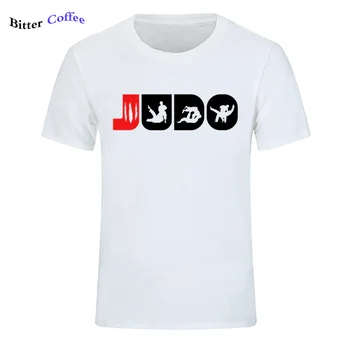 NOVÉ Tričko Judo Bojová Umění Judo Dárky Judo T-Shirt Pro Muže Grafické T-Shirt Crewneck Bavlna Tisk Tričko Doprava Zdarma