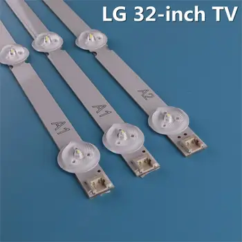 3ks/set 630mm LED Podsvícení Lampy Proužky 7leds pro LG 32 palcový TELEVIZOR B1 B2-Typ V13 6916L-1204A 6916L-1399A 32LA620V 32LN575S