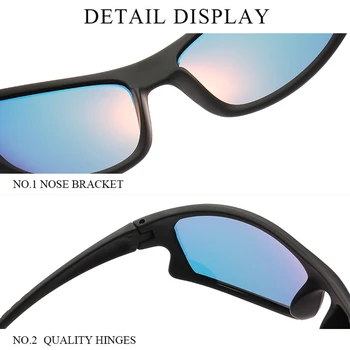 Jsooyan 2020 Nový Sport sluneční Brýle Polarizované Muži Ženy Driving Rybaření Brýle UV400 Značky Design Brýlí Vintage Pánské Brýle
