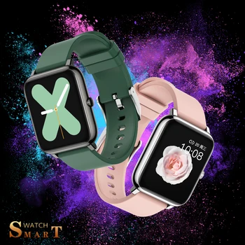 Rogbid Rowatch 1 Smart Watch Sport-Monitor Srdečního Tepu, Voděodolný Fitness Náramek Muži Ženy Smartwatch Pro Android, Apple, Xiaomi