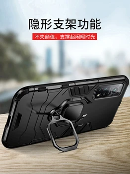 Pro Xiaomi Mi 10T Pro Případ Těžké Se Postavit Prsten Brnění nárazuvzdorný ochranný Zadní Kryt Pouzdro pro xiaomi mi 10t mi10t pro shell