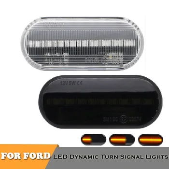 1pár LED boční obrysové zase indikátor signálu světel pro Ford C-max Fiesta Focus MK2 Fusion Galaxy AUTO PŘÍSLUŠENSTVÍ