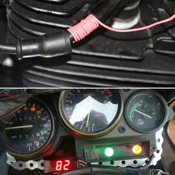 Alconstar - Závodní Motocykl Koso Mini RPM Metr Digitální Metr LCD Displej Motoru Tach motohodin Otáčkoměr pro Kawasaki