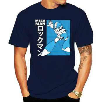 2021 Volný čas Módní bavlna O-neck T-shirt Megaman MAGNUM Vydání Pánské Rockman 2Xl 3Xl 4Xl 24Xl Tričko