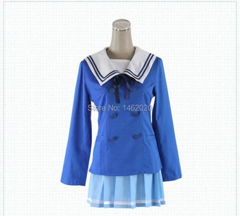 Za Hranice Kuriyama Mirai anime Cosplay Kostým Šaty Šaty Sada Kuriyama Mirai Cosplay Uniformy