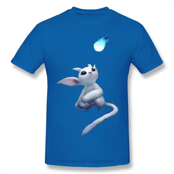 Ori a Blind Forest Naru Gumo Kuro Hra Trička pro Muže Cool Legrační Crewneck Cotton T Shirt 2020