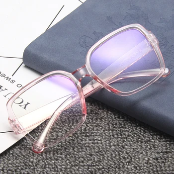 Yoovos 2021 Brýle Rám Ženy, Retro Brýle, Obroučky Modré Světlo Jasné Sluneční Náměstí Luxusní Brýle Optické Podívaná Okulary