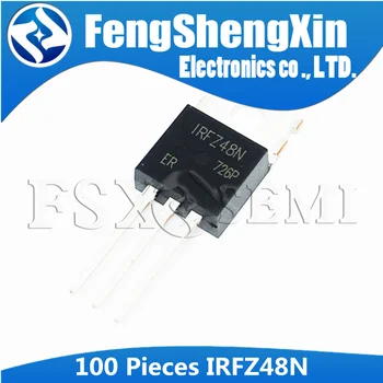 100ks/lot IRFZ48N IRFZ48-220 N-Kanálový MOSFET Tranzistor