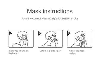 FFP2 masky Maska KN95 Prachotěsný Anti-fog A Prodyšný materiál 95% Filtrace kn95 Ústech Masku Proti Smogu Silnou Ochrannou Masku
