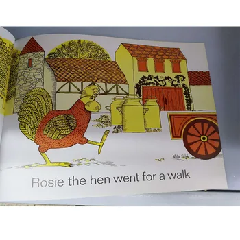 Rosie Chodit Pat Hutchins Vzdělávací anglicky Picture Book Learning Card Příběh Kniha Pro Dítě Děti Děti Dárky
