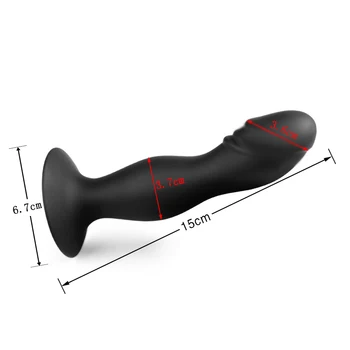 Bezdrátové Dálkové Anální Dildo Vibrátor Pro Muže Prostaty Masér G-bod Stimulátor 10 Rychlostí Anální Penis Vibrátor, Sexuální Hračky pro Muže