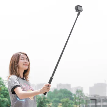 TELESIN 90cm Uhlíkových Vláken Nejlehčí Selfie Stick Hliníkové Slitiny Stativ Pro GoPro Hero 5 6 7 8 Pro DJI Osmo Akční Kamera Ac