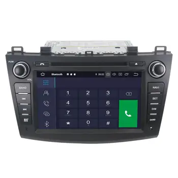 PX6 DSP IPS 4G+64GB Android 10.0 Auto GPS Navi Rádio Audio stereo Pro Mazda 3 Axela 2009-2012 auto DVD multimediální Přehrávač, head unit