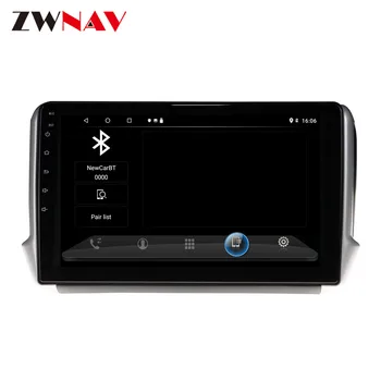 360 Kamera 9 Palcový Android Multimediální přehrávač Pro Peugeot2008/208 2011-2018 2019 rádio audio stereo GPS navigace, Auto hlavy jednotky