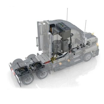 MOC 12660 Technické Auto Inženýrství Dump Truck Stavební Bloky, Vozidlo, Auto, Cihly Nastavit Vzdělávací DIY Hračky pro Děti Chlapci