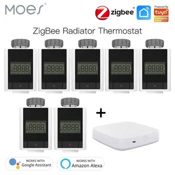 Tuya ZigBee 3.0 Smart Termostatický Ventil Doma Termostatu, TRV Hlasové Ovládání s Alexa Google home Inteligentní Život