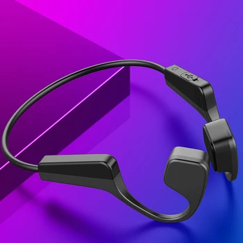 2020 Nové Kostní Vedení Sluchátka Bluetooth 5.0 Bezdrátové Ne In-Ear Headset Vodotěsné Sweatproof Sportovní Sluchátka Sluchátka 18g