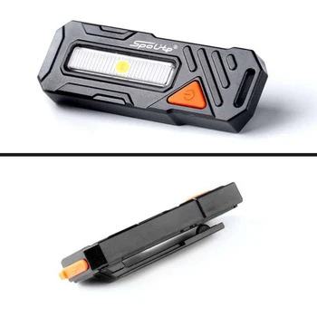 XANES TL06 150LM COB LED 6 Režimy Kolo zadní Světlo Vodotěsný USB Nabíjecí Výstražné Světlo, Spona pro Cyklistiku, Camping Torch Lantern