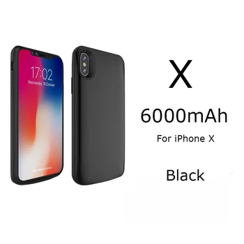 2019 6000mAh Baterie Nabíječka Pouzdro Pro iPhone Xs Max/Xr Případě Externí Záložní Nabíječka Power Bank Pouzdro Pro iPhone Xr/Xs Max