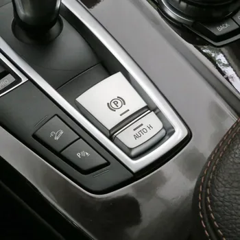 Chrome ABS interiéru Vozu Knoflíky, Flitry Dekorace Kryt Střihu Obtisky pro BMW řady 5 f10 f18 520 525 528 530 2011-17 Auto Decora