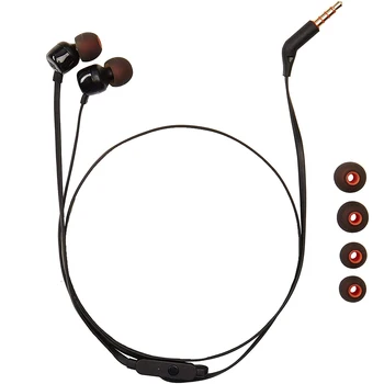 Originální JBL T110 Kabelové In-ear Stereo Sluchátka 3,5 mm JBL Hluboké Basy Sluchátka Sportovní Sluchátka Chytrý Telefon, Hudební Sluchátka S Mikrofonem