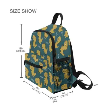 Mochila infantil děti školní tašky, Anti-ztracené dětský batoh Dinosaur Tisk školní taška batoh pro děti Baby bag nové