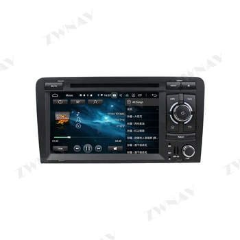 Android 10.0 obrazovky Auto Multimediální Přehrávač pro Audi A3 2006 2007-2012 2 din auto GPS navi auto Rádio Stereo Audio Přehrávač, hlavní jednotka