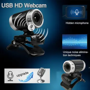 USB HD Webcam Webová Kamera Kamera pro PC, Notebook Stolní Počítač, Notebook, Příslušenství 83XB