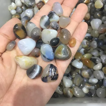 Přírodní kameny a minerály z mořských řas achát bubnové kameny malé leštěné štěrk pro akvárium akvarijní dekorace zahradní rostlina