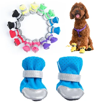 Pes Boty Zimní Pet Pes Boty Anti Slip Déšť Sníh Teplé Boty Ponožky Pro Velké Malé Psy Husky Čivava Štěně buty dla psa