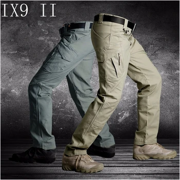TAD IX9(II) Muži Militar Taktické Nákladní Venkovní Kalhoty Boji proti Swat Výcvik, Vojenské Kalhoty, Sportovní Kalhoty pro pěší Turistiku, Lov