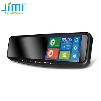Jimi JC600 Auto DVR Kamera 5 Palcový Dotykový Displej Buletooth Sledování GPS Navigátor Dash Cam S Google Map Web APP Pro Vozidla Taxi