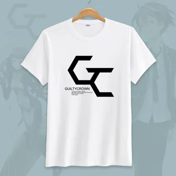 Léto T-shirt Vinen Koruna, Inori Yuzuriha Cosplay T Shirt Muži Bavlna Krátký Rukáv T Shirt Tees