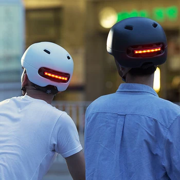 Smart4u LED Světlo Cyklistické Helmy, Cyklistické Helmy Pro Muže, Ženy Horská MTB Silniční Kolo Helmu na Skútr Skateboard Výstražné Světlo