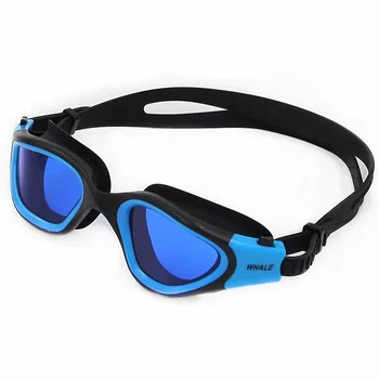 Anti-fog Anti uv-ultrafialové Muži Ženy Plavecké Brýle Brýle Vodotěsné Nastavitelné Silikonové plavat Brýle pro plavání