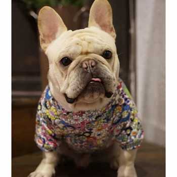 2020 Nové Zimní Teplé Kreslený Zvíře Pes Oblečení Oblečení Pro Psy Pet Štěně Oblečení Malé A Střední Domácí Zvířata Francouzský Buldoček Chihuah