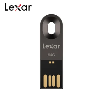 Originální Lexar M25 USB Flash Disk 16GB 32GB 64GB Kovový flash disk USB 2.0 Mini U Disk Memory Stick