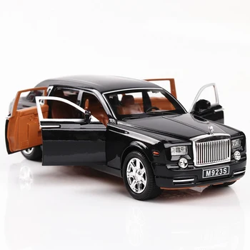 Měřítku 1/24 Phantom Luxusní Model Auta Diecast Vozidla Hračky Hot Slitiny Auto Kola Simulace Auta Hračka Pro Chlapce, Dárky Kolekce