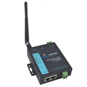 USR-W630 Ethernet Sériová RS232/ RS485 k WiFi Convertor Server Modbus RTU na Modbus TCP s 2 RJ45