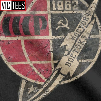 Vintage CCCP 1962 Sovětském Svazu T-Shirt Pánské Bavlněné Tričko Komunistické Lenin, Sssr Soudruzi Marx Rusko