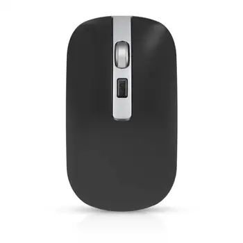 Bluetooth 5.1 Myš M50 Dual Mode Dobíjecí Bezdrátová Herní Kancelářské Myši Kovová Kola Mute 2.4 G Gamer Mouse Pro PC Počítač