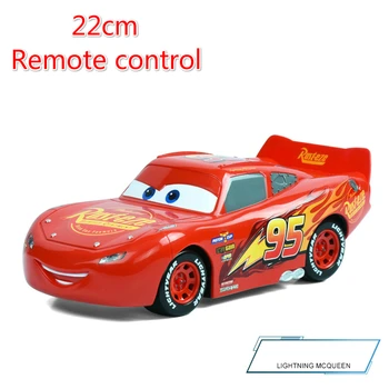 Velké Velikosti 22cm Disney Pixar Cars 3 Dálkové Ovládání Bouře Jackson Osvětlení McQueen Cruz Ramirez Kovu Auta Hračky Chlapci Dárek, Narozeniny
