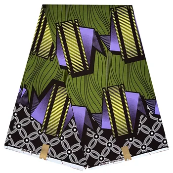 Africké Vosk tkaniny je zaručena real vosk vysoce kvalitní pagne 6yards africké ankara šití tkaniny na šaty