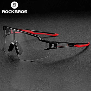 ROCKBROS Fotochromatické Cyklistické Brýle, Cyklistické Brýle, Sportovní Mužů sluneční Brýle MTB Silniční Kolo Brýle Ochranu Brýle 3 Barvy