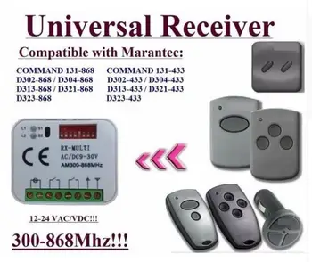 Přijímač Marantec 433,92 Mhz a 868,3 Mhz dálkový ovladač /vysílač DOBRÝ
