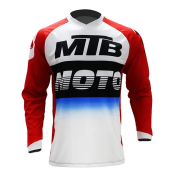 Motocross Jersey Moto Motocykl, Horské Kolo Enduro Dres XC BMX DH Tričko Oblečení Maillot Ciclismo Downhill MTB Dresy